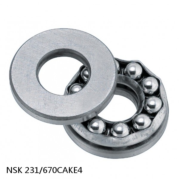 231/670CAKE4 NSK Spherical Roller Bearing