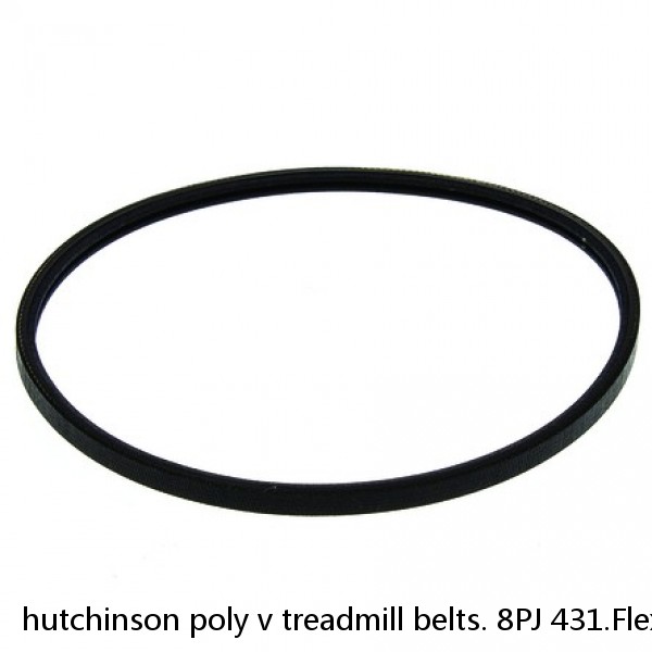 hutchinson poly v treadmill belts. 8PJ 431.Flexonic.lot of 2