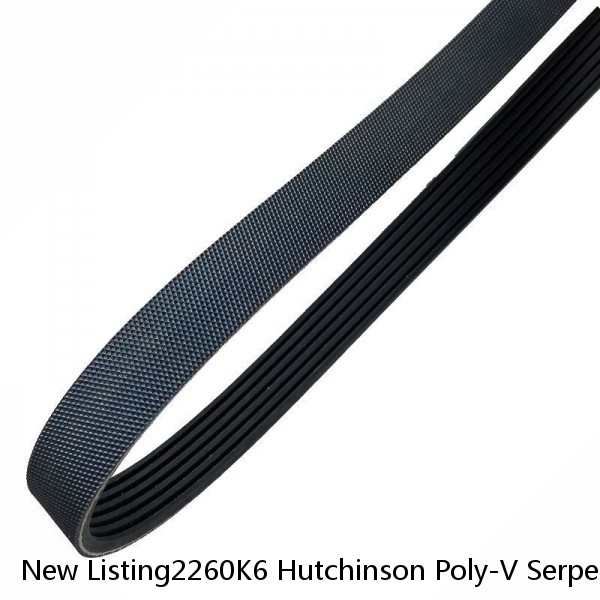 New Listing2260K6 Hutchinson Poly-V Serpentine Belt Free Shipping Free Returns 6K 2260