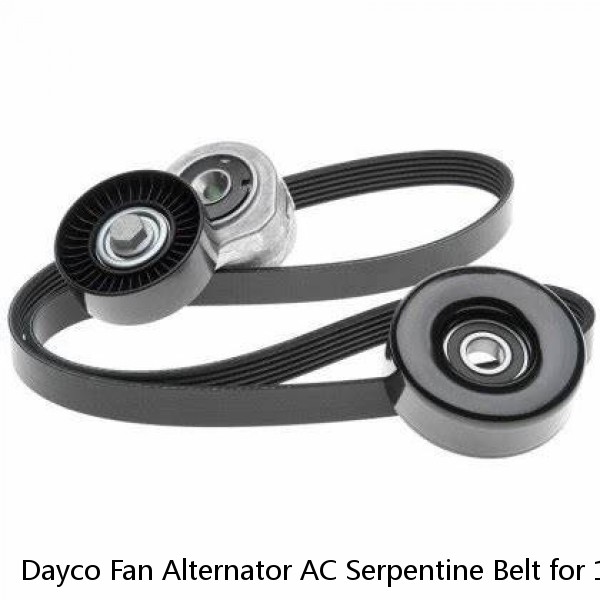 Dayco Fan Alternator AC Serpentine Belt for 1991 Ford Ranger 3.0L V6 sz